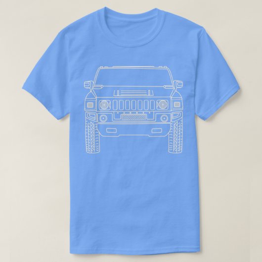 Hummer H2 T-Shirt (Design vorne)