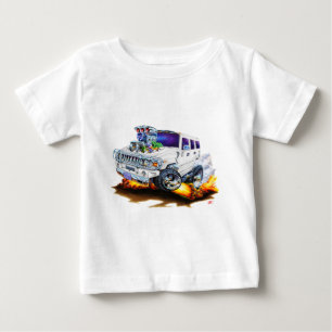 Hummer H2 WhiteTruck Baby T-shirt