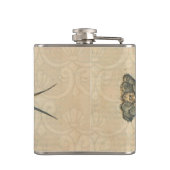 Hummer-Illustration Antique Maine Seafood Flachmann (Rückseite)