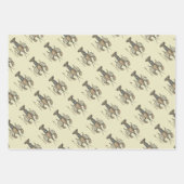 Hummer-Illustration Antique Maine Seafood Geschenkpapier Set (Vorderseite)