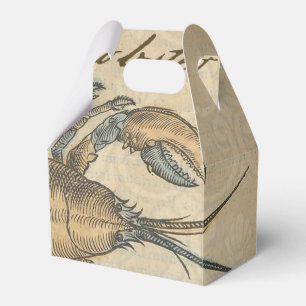 Hummer-Illustration Antique Maine Seafood Geschenkschachtel