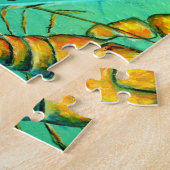 Hummer im grünen Puzzle (Seite)