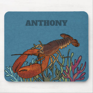 Hummer in der Blauen See Personalisiert Mousepad