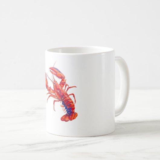 Hummer Kaffeetasse (VorderseiteRechts)