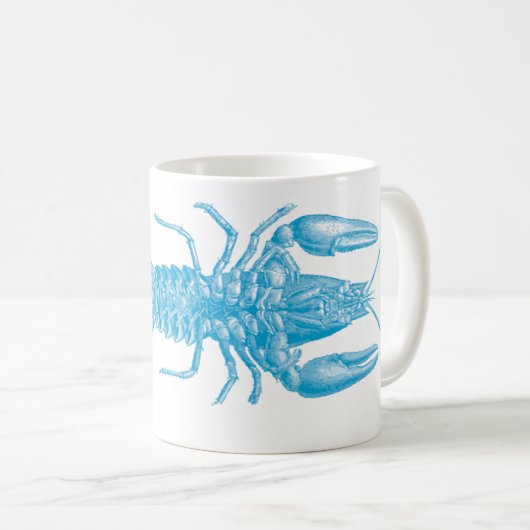 Hummer Kaffeetasse (VorderseiteRechts)