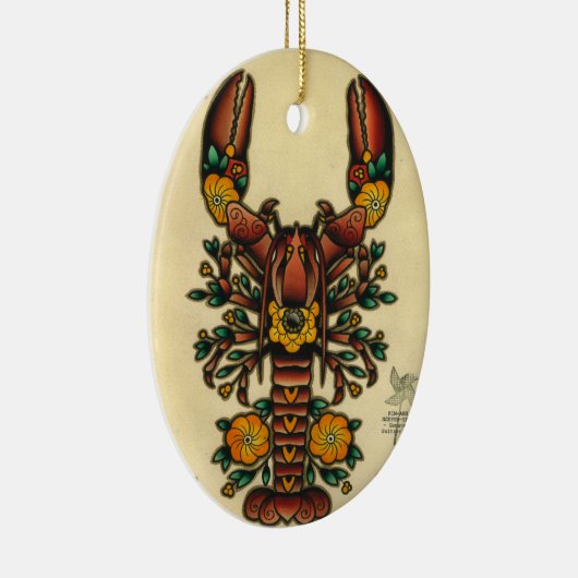 Hummer Keramik Ornament (Rechts)