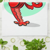 Hummer-Koch Geschirrtuch (Gefaltet)