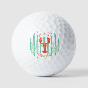 Hummer-Koch-Golfball – Lustiges Cajun-Partygeschen Golfball