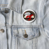 Hummer-Koch Küsst den Cook-Button Button (Beispiel)