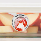 Hummer Koch Meeresfrüchte Gewürz Etiketten (Befestigt)