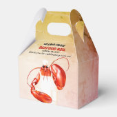 Hummer Koch Meeresfrüchte Thema Geschenkschachtel (Vorderseite)