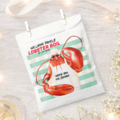 Hummer-Koch Seafood-Veranstaltung Geschenktütchen (Ausgeschnitten)