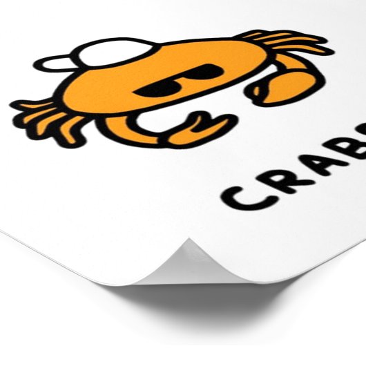 Hummer + Krabbe Poster (Ecke)