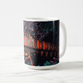 Hummer-Kriechen Kaffeetasse (VorderseiteRechts)
