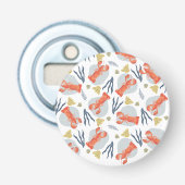 Hummer-Krustentiere SandDollars Flaschenöffner (Vorderseite)