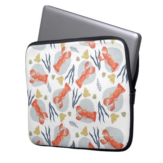 Hummer-Krustentiere SandDollars Laptopschutzhülle (Vorderseite Links)