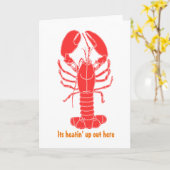 HUMMER!!! Leere Gruß-Karte Karte (Gelbe Blume)