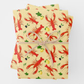 Hummer Lemons Olebt farbenfroh Geschenkpapier Set (Beispiel)