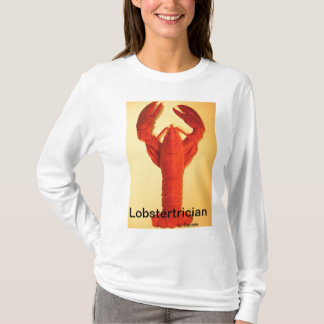 Hummer-Liebhaber-T-Shirt. Meeresfrüchteesser T-Shirt