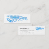 Hummer Light Blue Serie Mini Visitenkarte (Vorne/Hinten)