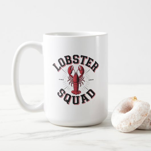 Hummer-Mannschaft Kaffeetasse (Mit Donut)