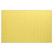 Hummer Meeresfrüchte Gelbe weiße Küste Stoff (Fat Quarter (45,7 x 55,9 cm))