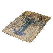 Hummer-Meeresfrüchte Maine Classic Ocean Badematte (Schrägansicht)