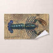 Hummer-Meeresfrüchte Maine Classic Ocean Badhandtuch Set (Handtuch)