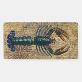 Hummer-Meeresfrüchte Maine Classic Ocean Banner (Horizontal)