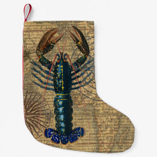 Hummer-Meeresfrüchte Maine Classic Ocean Kleiner Weihnachtsstrumpf