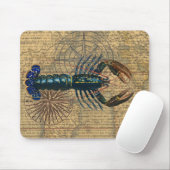 Hummer-Meeresfrüchte Maine Classic Ocean Mousepad (Mit Mouse)