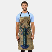 Hummer-Meeresfrüchte Maine Classic Ocean Schürze (Getragen)