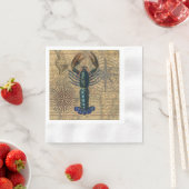 Hummer-Meeresfrüchte Maine Classic Ocean Serviette (Beispiel)