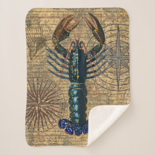 Hummer-Meeresfrüchte Maine Classic Ocean Sherpadecke