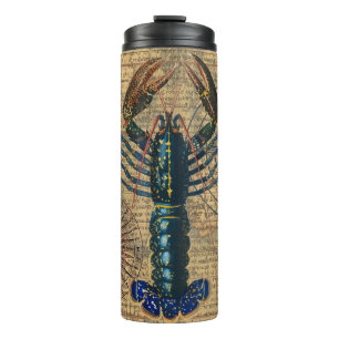 Hummer-Meeresfrüchte Maine Classic Ocean Thermosbecher