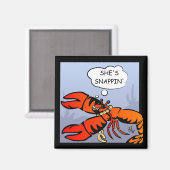 Hummer mit Bling Magnet (Vorderseite/Rückseite)