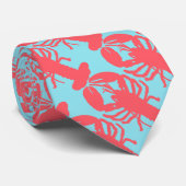 Hummer-Muster-Hals-Krawatte Krawatte (Gerollt)