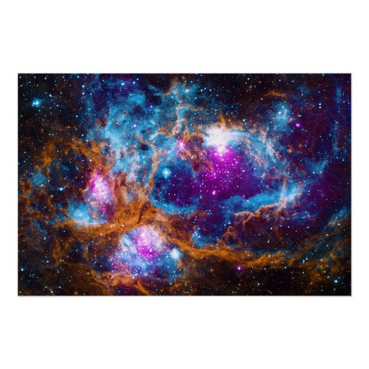 Hummer-Nebel oder NGC 6357, ZGOA Poster (Vorderseite)