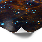 Hummer-Nebel oder NGC 6357, ZGOA Poster (Ecke)