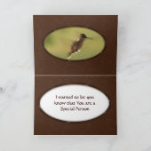 Hummer oval-fertigen jede mögliche Gelegenheit Karte (Innenseite)