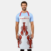 Hummer personalisieren große Schürze (Getragen)