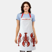 Hummer personalisieren Mittel Schürze (Getragen)