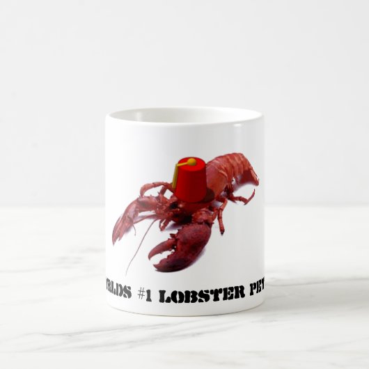 Hummer Petter der Welt#1 Kaffeetasse (Mittel)