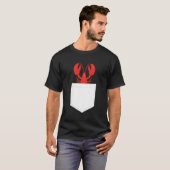 Hummer Pocket Seafood Crawfish Hummer T-Shirt (Vorne ganz)