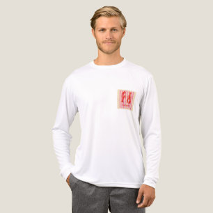 Hummer Pop Bold Krustentiere auf Candy-Streifen Tri-Blend Shirt