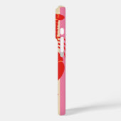 Hummer-Pop Krustentiere auf Candy Stripes Case-Mate iPhone Hülle (Rückseite / Links)