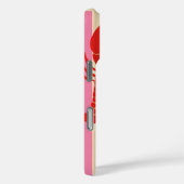 Hummer-Pop Krustentiere auf Candy Stripes Case-Mate iPhone Hülle (Rückseite / Rechts)