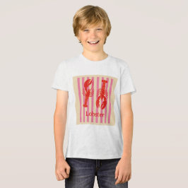 Hummer-Pop Krustentiere auf Candy Stripes Tri-Blend Shirt