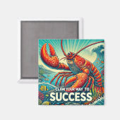 Hummer Poster Magnet (Vorderseite/Rückseite)