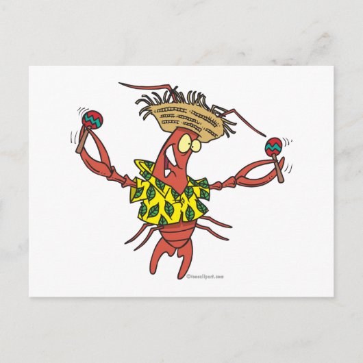 Hummer Postkarte (Vorderseite)